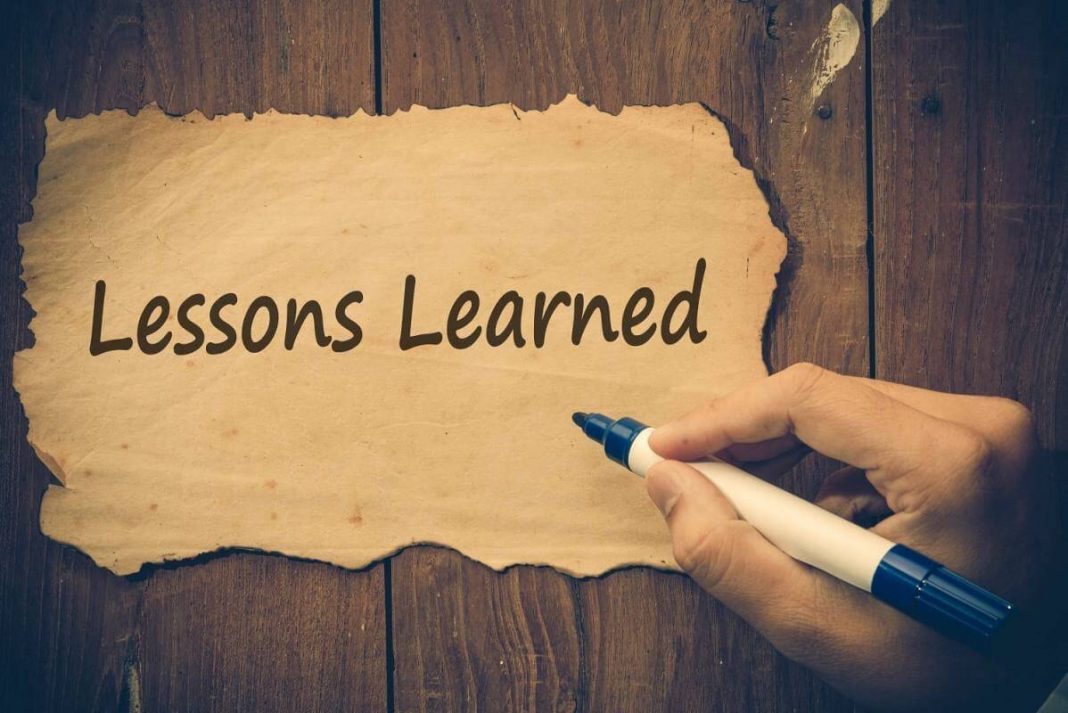 learn valuable lessons